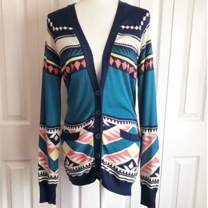 Nollie Deep V Neck Cardigan